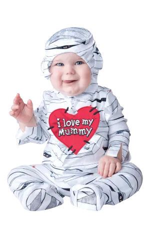 I Love My Mummy Baby Costume