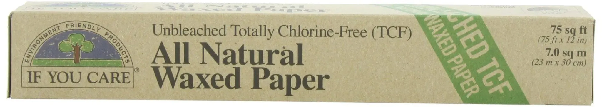If You Care All Natural Waxed Paper 75sq ft