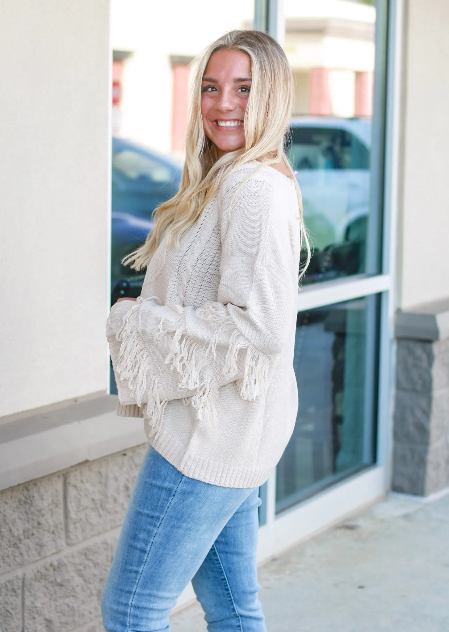 In Your Love Sweater in Stone