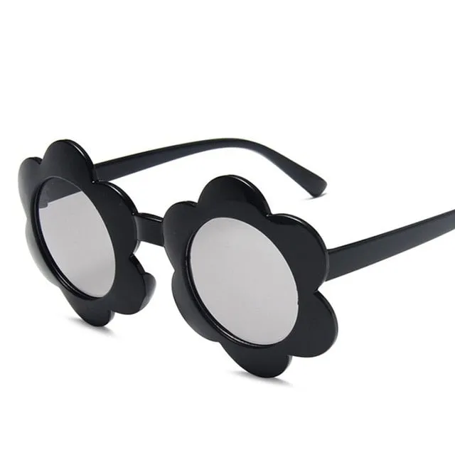 Infant Kids Baby Girls Boys Letter Solid Sunglasses