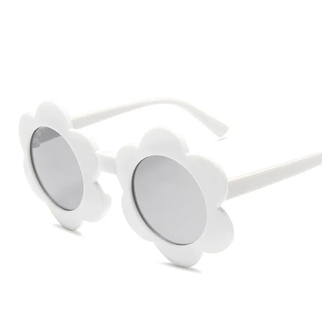 Infant Kids Baby Girls Boys Letter Solid Sunglasses