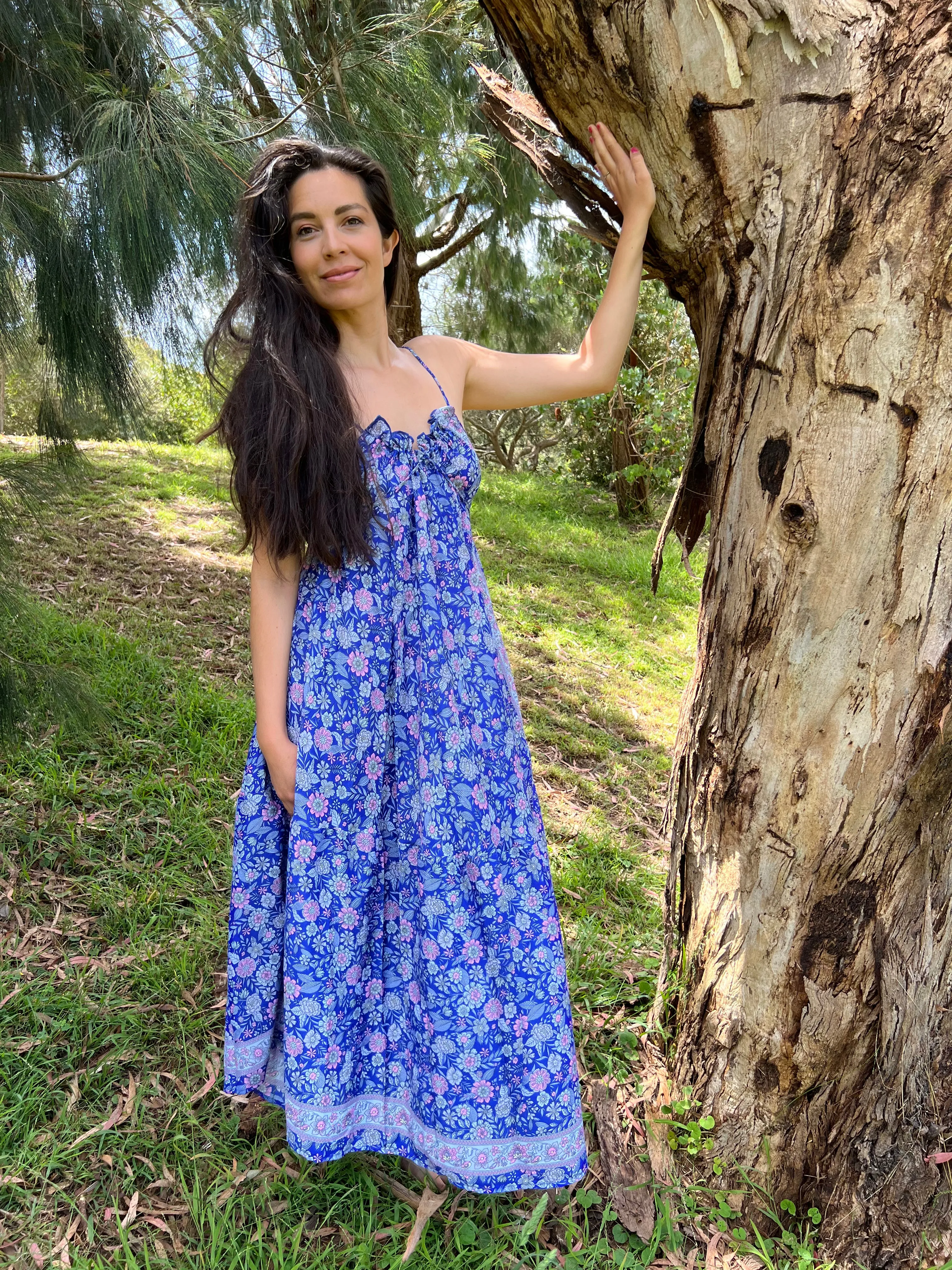 Iris Sun Dress ~ Violet