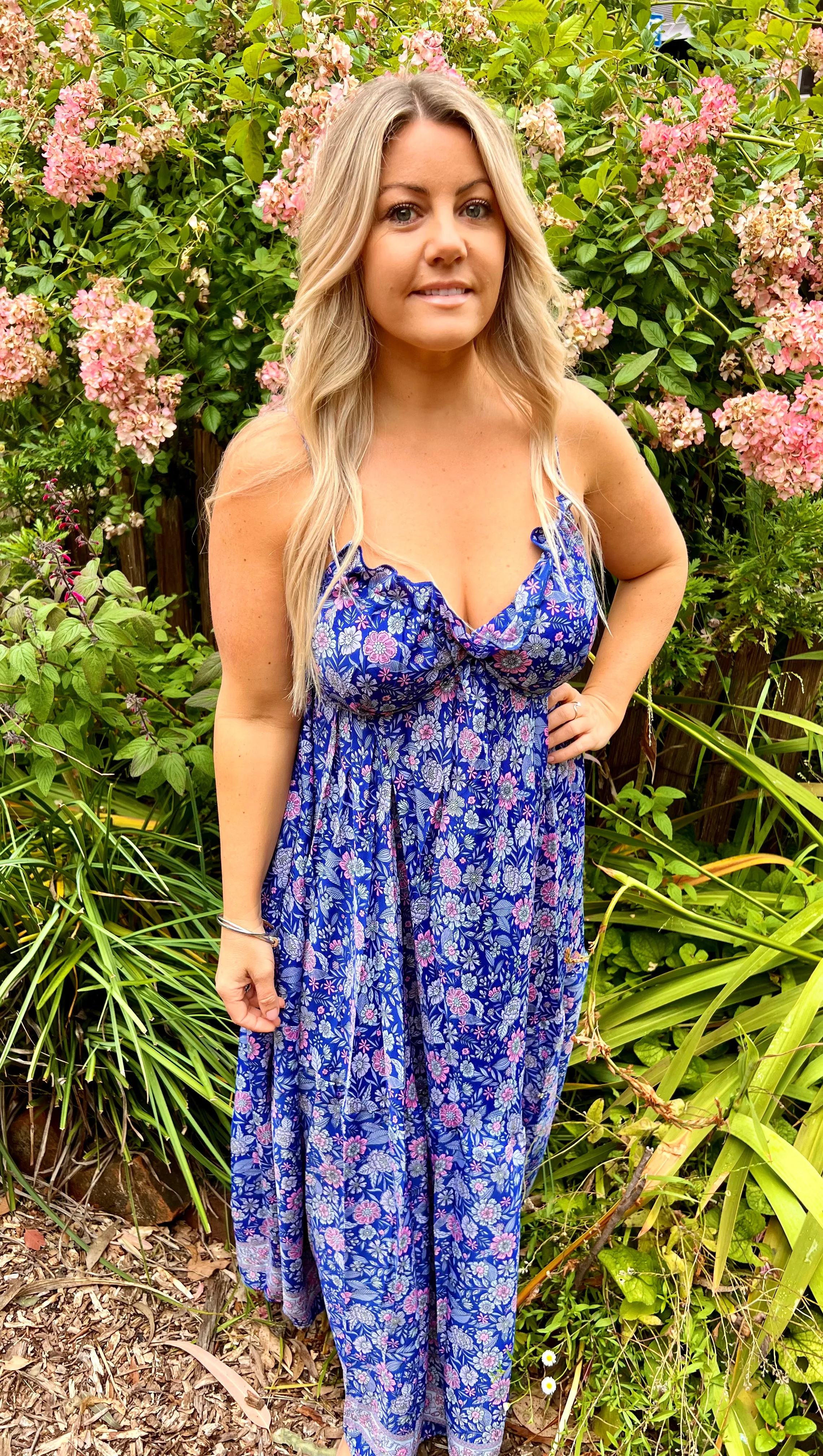 Iris Sun Dress ~ Violet