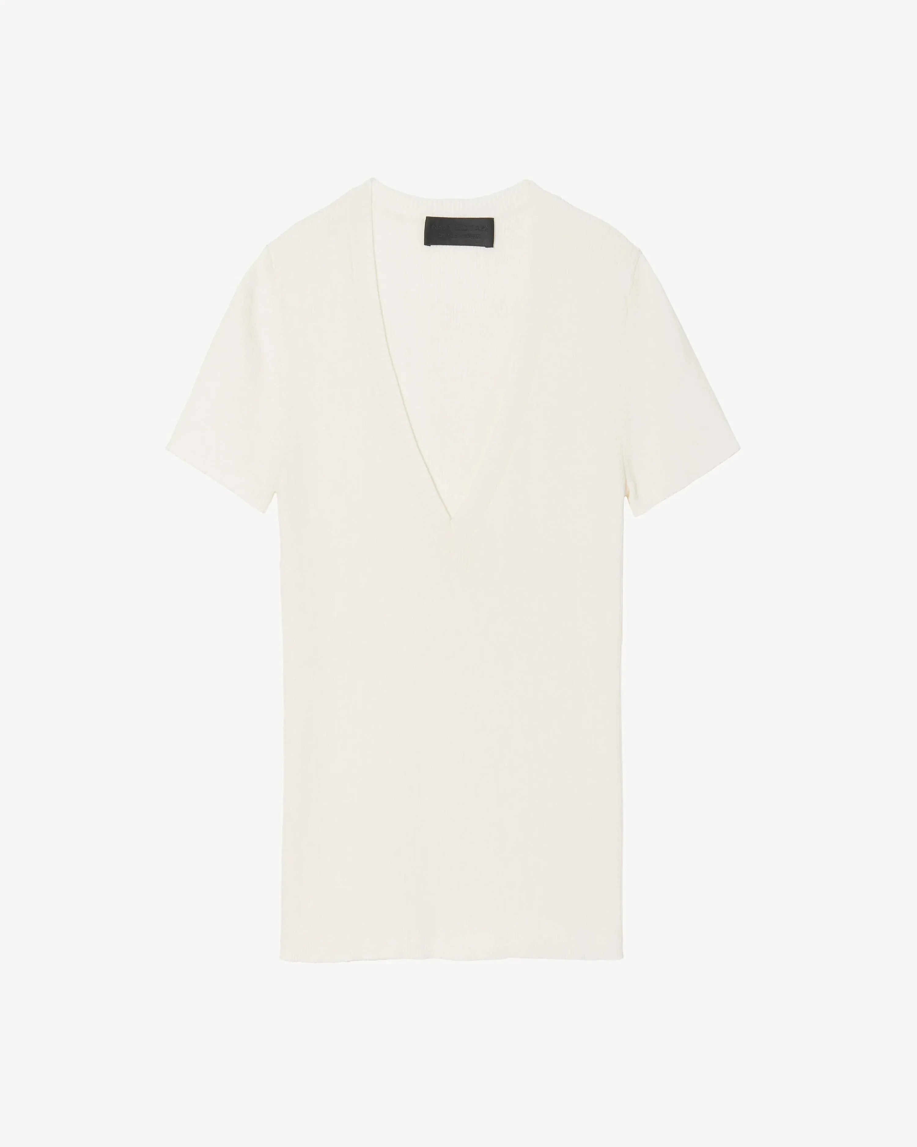 Italia Knit Tee - Ivory