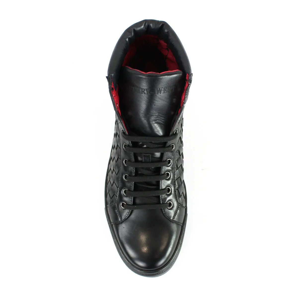 Jeffery West - Apollo Toledo K403 Hi-Top  Trainers in Anthracite