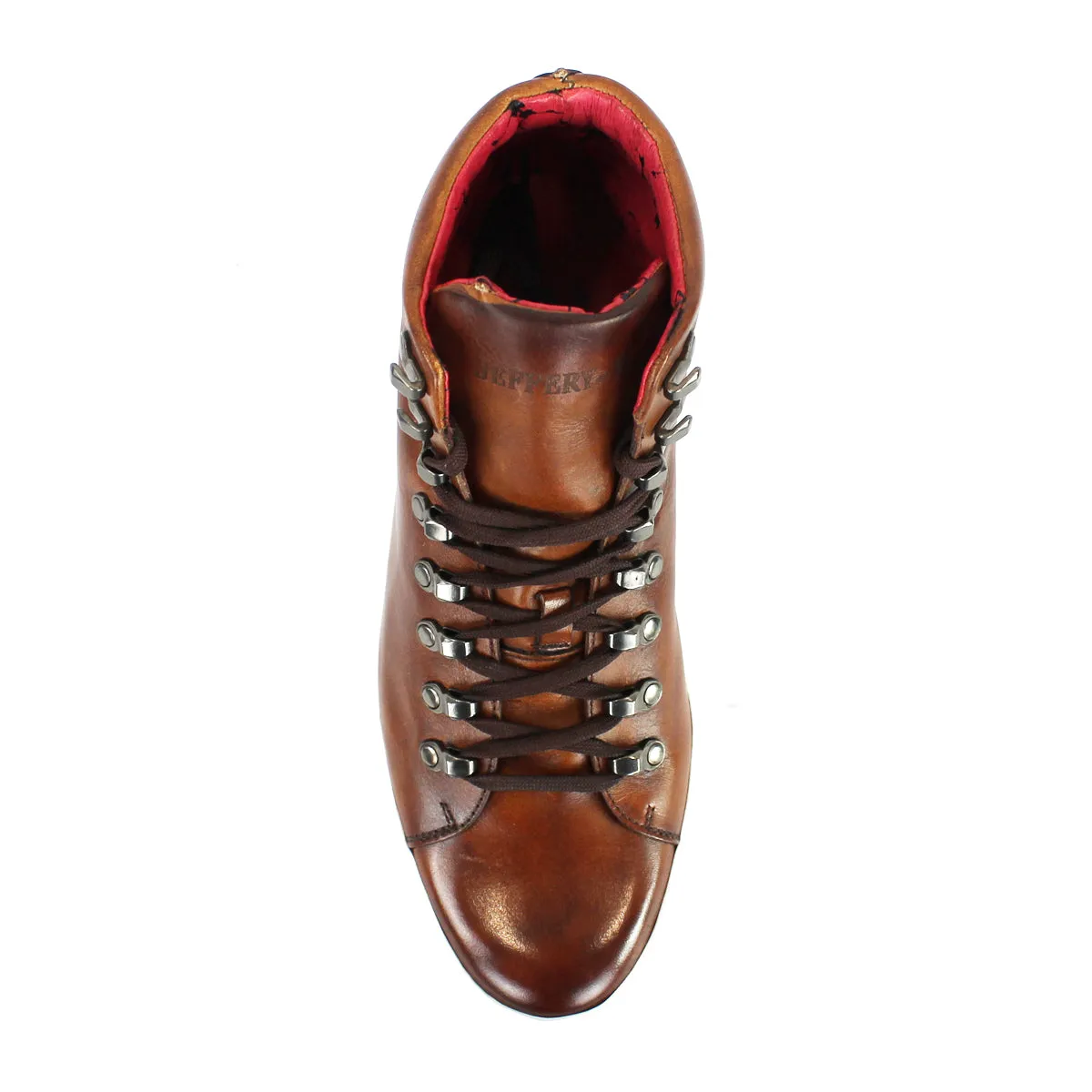 Jeffery West - Apollo Toledo K504 Hi-Top Trainers in Brown