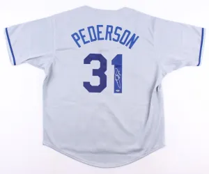 Joc Pederson Signed Los Angeles Dodgers Jersey (Schwartz COA) 2015 NL All Star