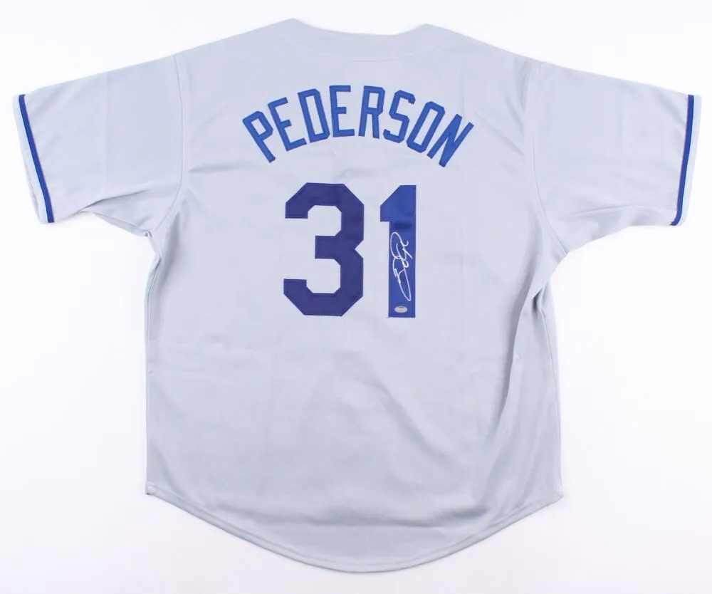 Joc Pederson Signed Los Angeles Dodgers Jersey (Schwartz COA) 2015 NL All Star