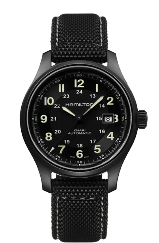 KHAKI FIELD TITANIUM AUTO H70575733