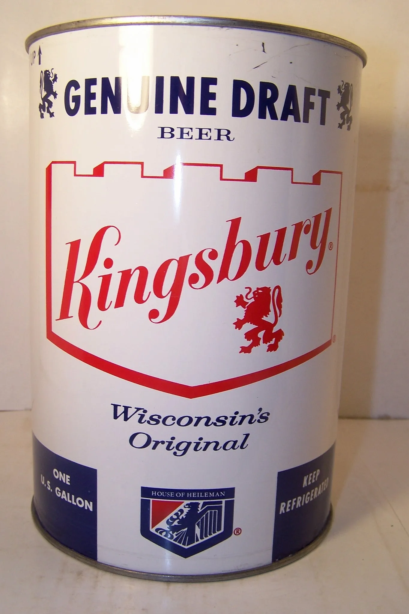Kingsbury Genuine Draft Beer USBC 245-6 Grade 1 Sold on 2/27/15