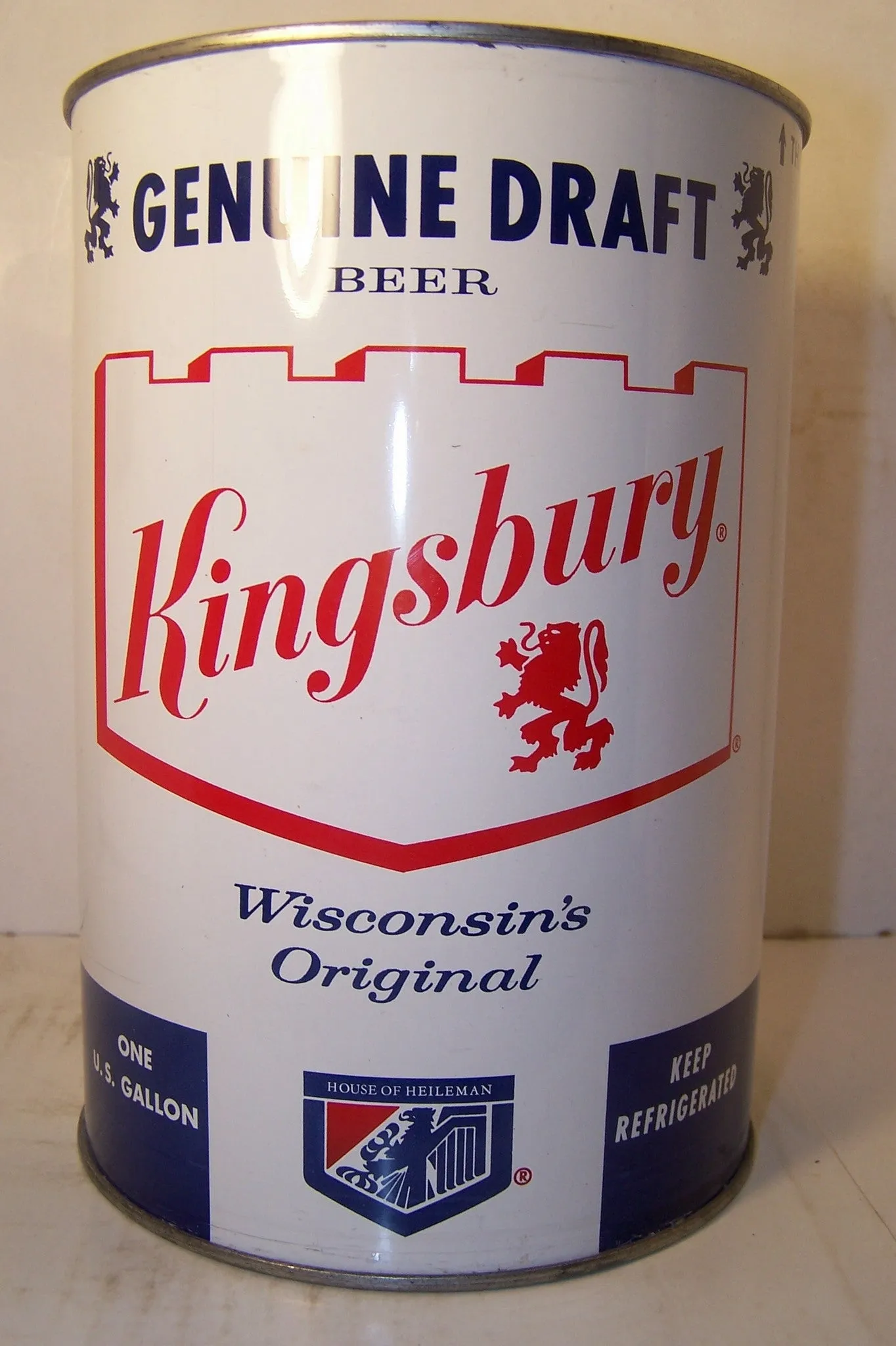 Kingsbury Genuine Draft Beer USBC 245-6 Grade 1 Sold on 2/27/15