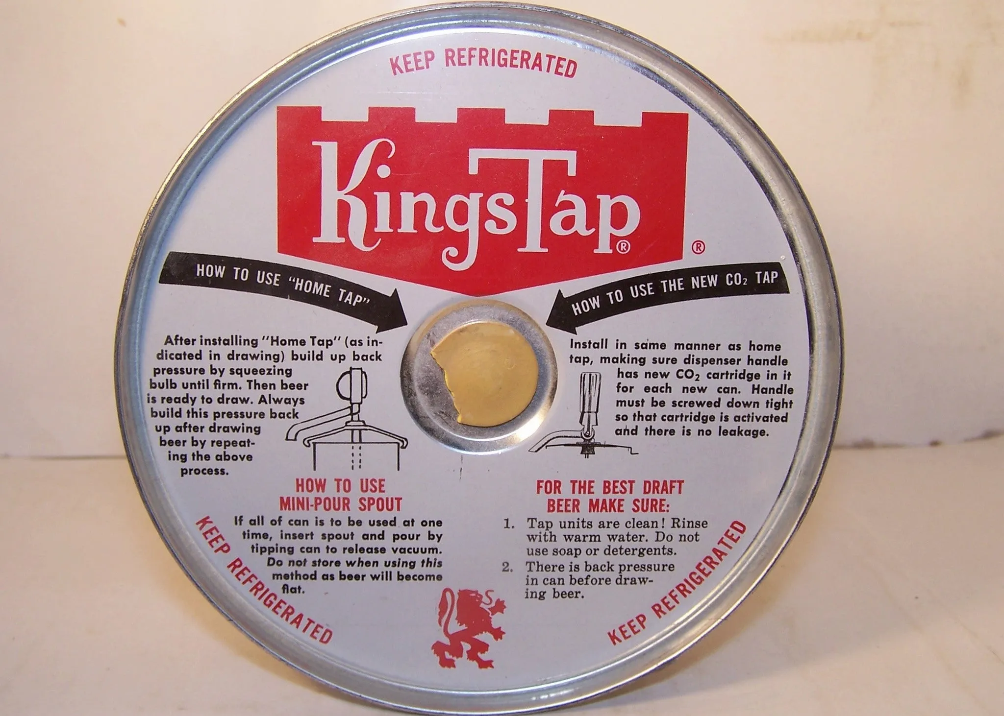 Kingsbury Genuine Draft Beer USBC 245-6 Grade 1 Sold on 2/27/15