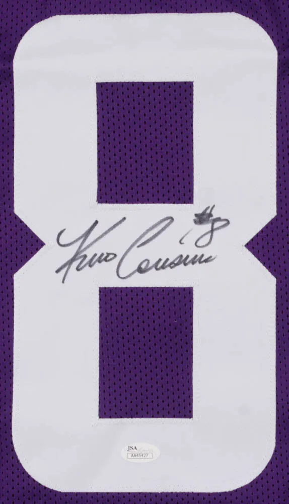 Kirk Cousins Signed Minnesota Vikings Jersey (TSE COA) 2016 Pro Bowl Quarterback