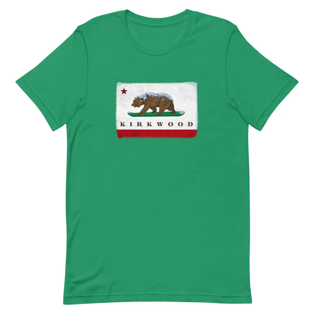 Kirkwood CA Flag Shirt