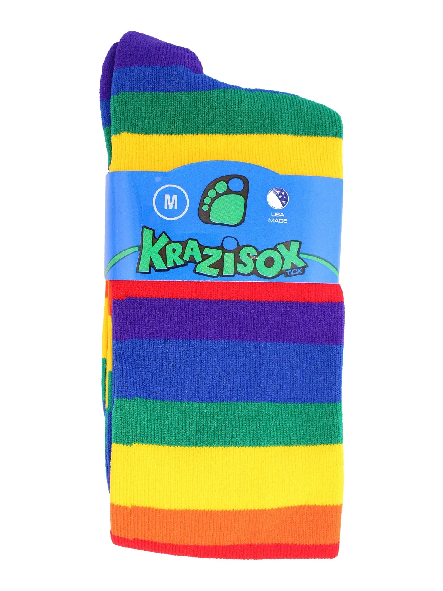 Krazisox Rainbow Stripes Socks