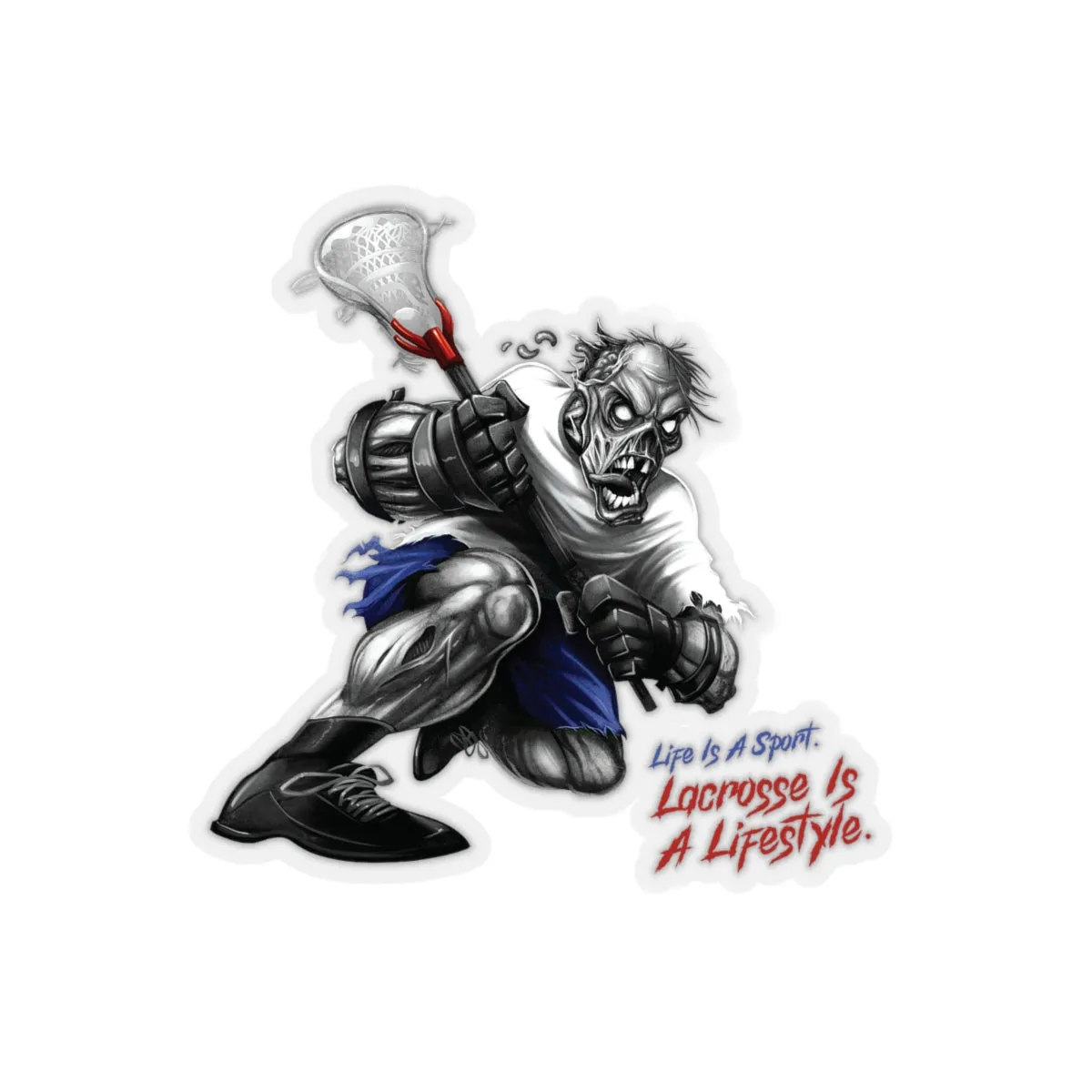 Lacrosse is a Lifestyle Stickers