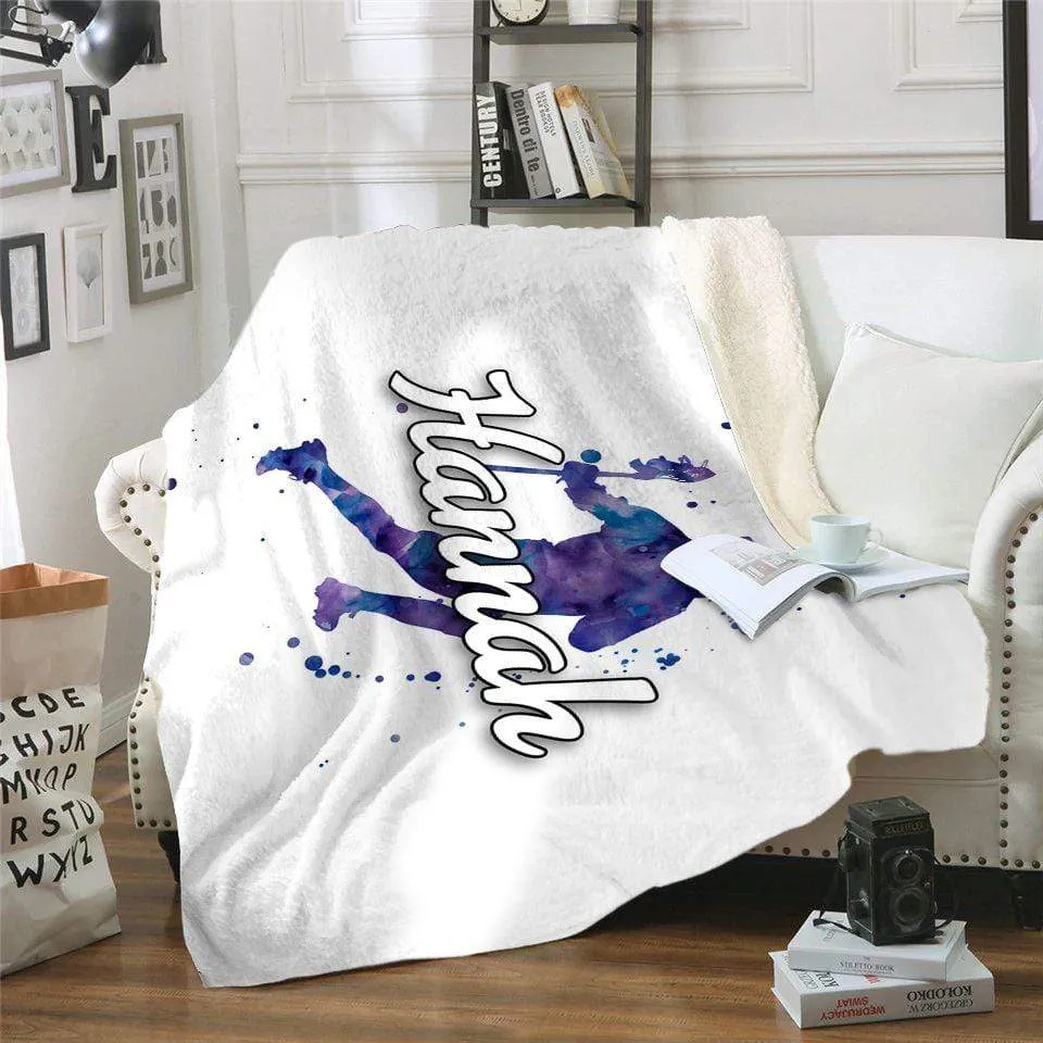 Lacrosse Personalized Blankets