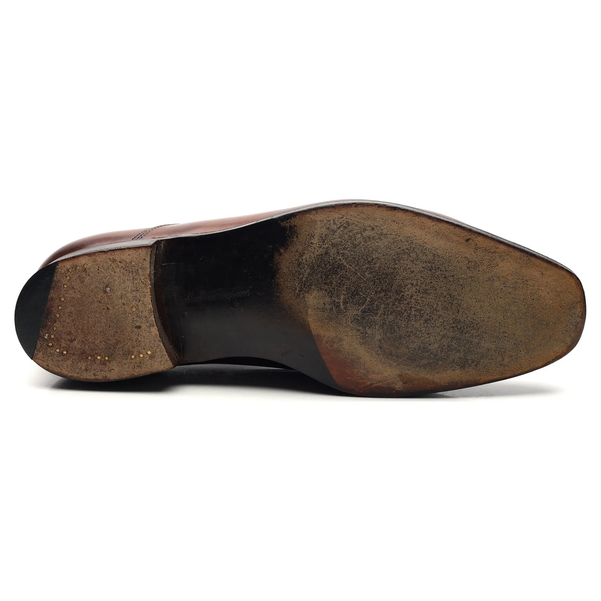'Ladbroke' Brown Leather Oxford UK 8 E