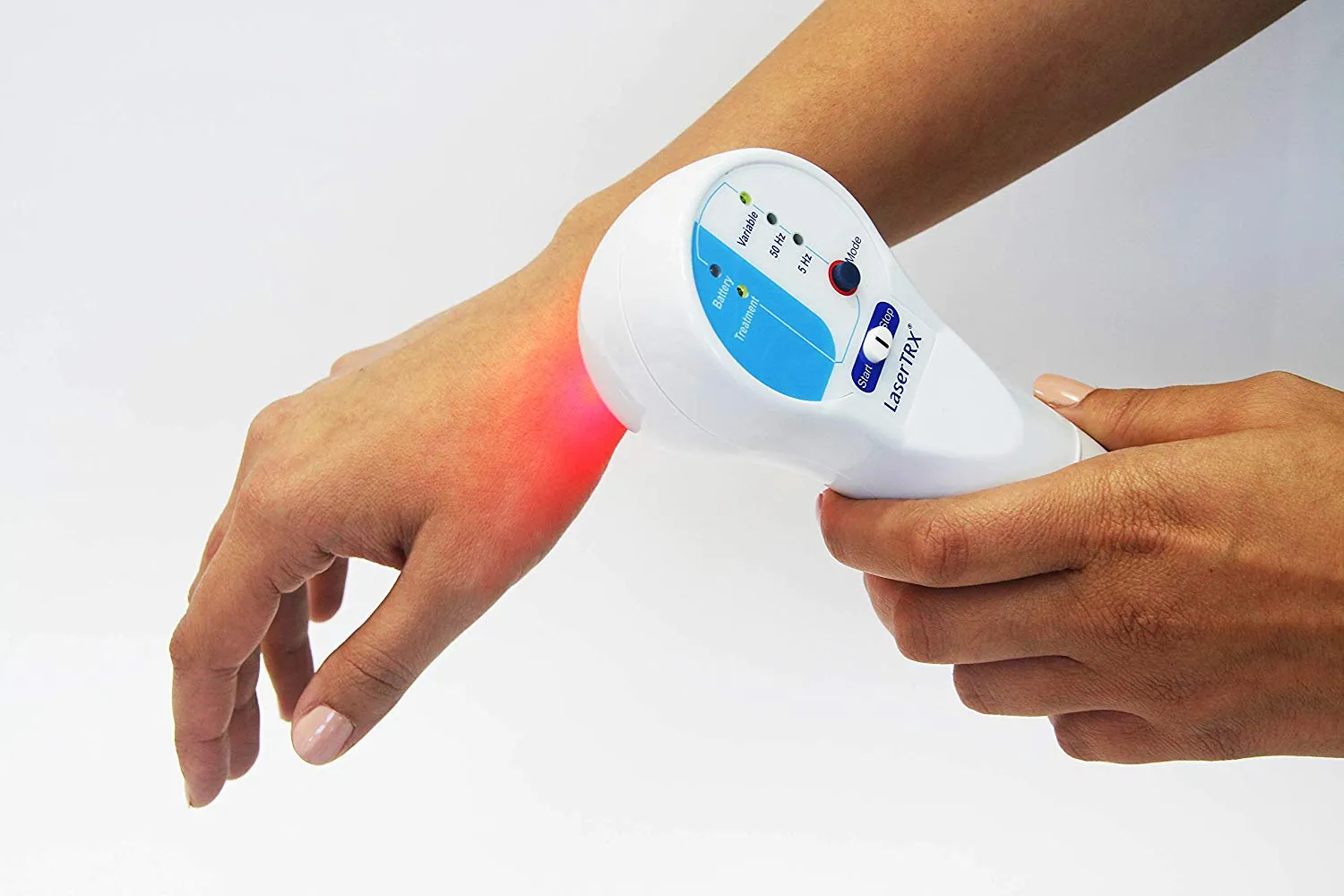 LaserTRX Red Light Therapy Device – Cold Laser Therapy Home Use Kit -New Technology Combining Low-Level Laser Therapy (LLLT), Red Light, Infrared & Static Magnetic Field - Back, Neck, Knee Pain Relief