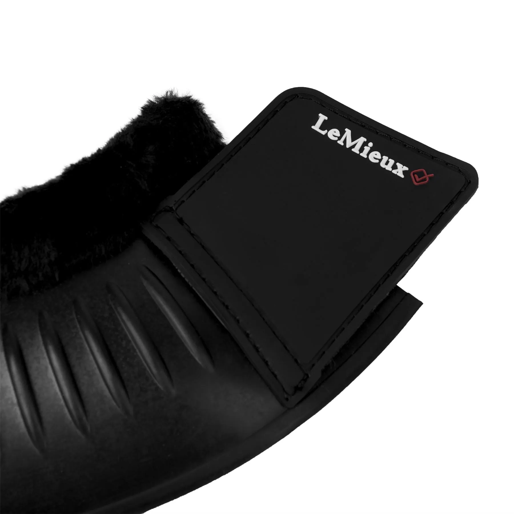 LeMieux Rubber Bell Boots with Fleece