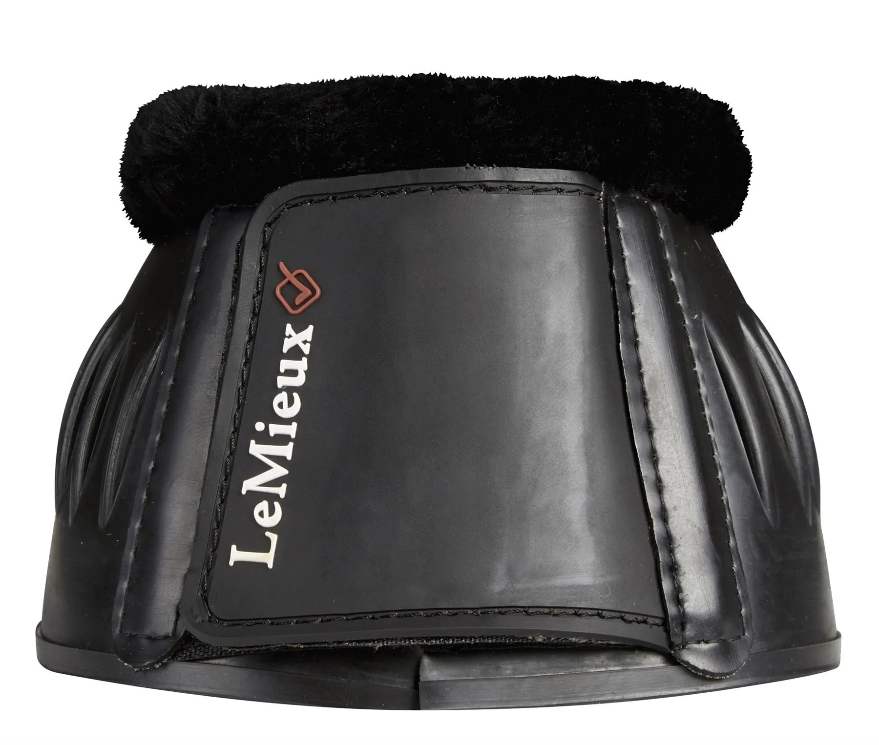 LeMieux Rubber Bell Boots with Fleece