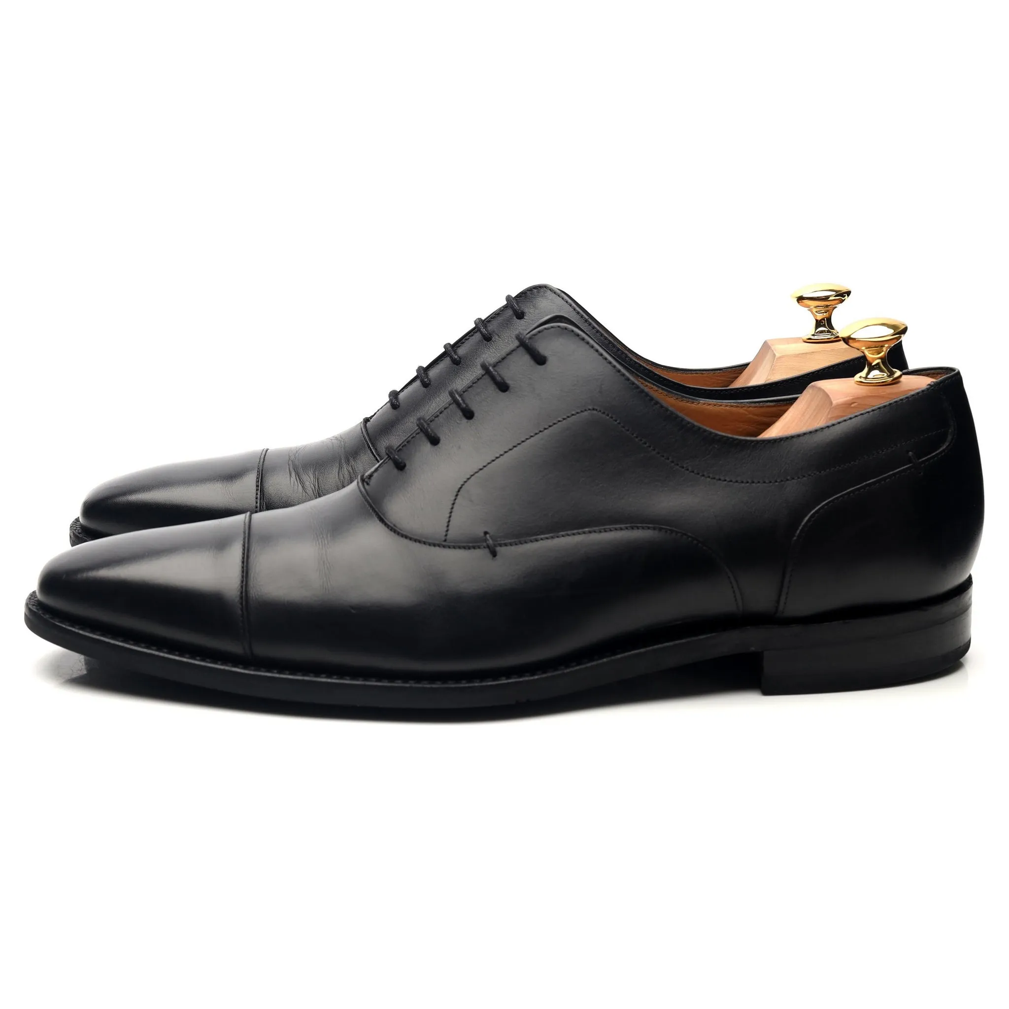 'Liam' Black Leather Oxford UK 10.5 G