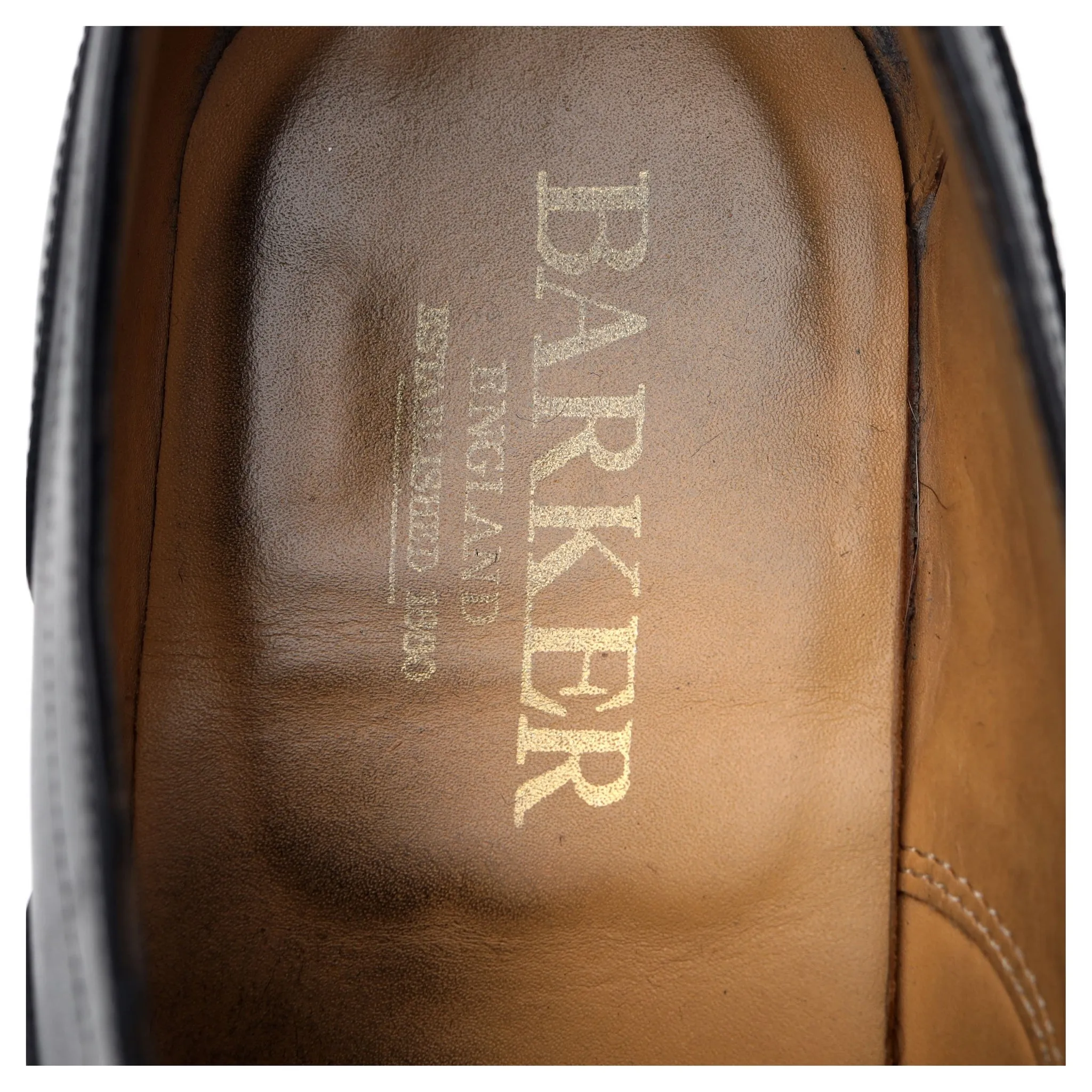 'Liam' Black Leather Oxford UK 10.5 G