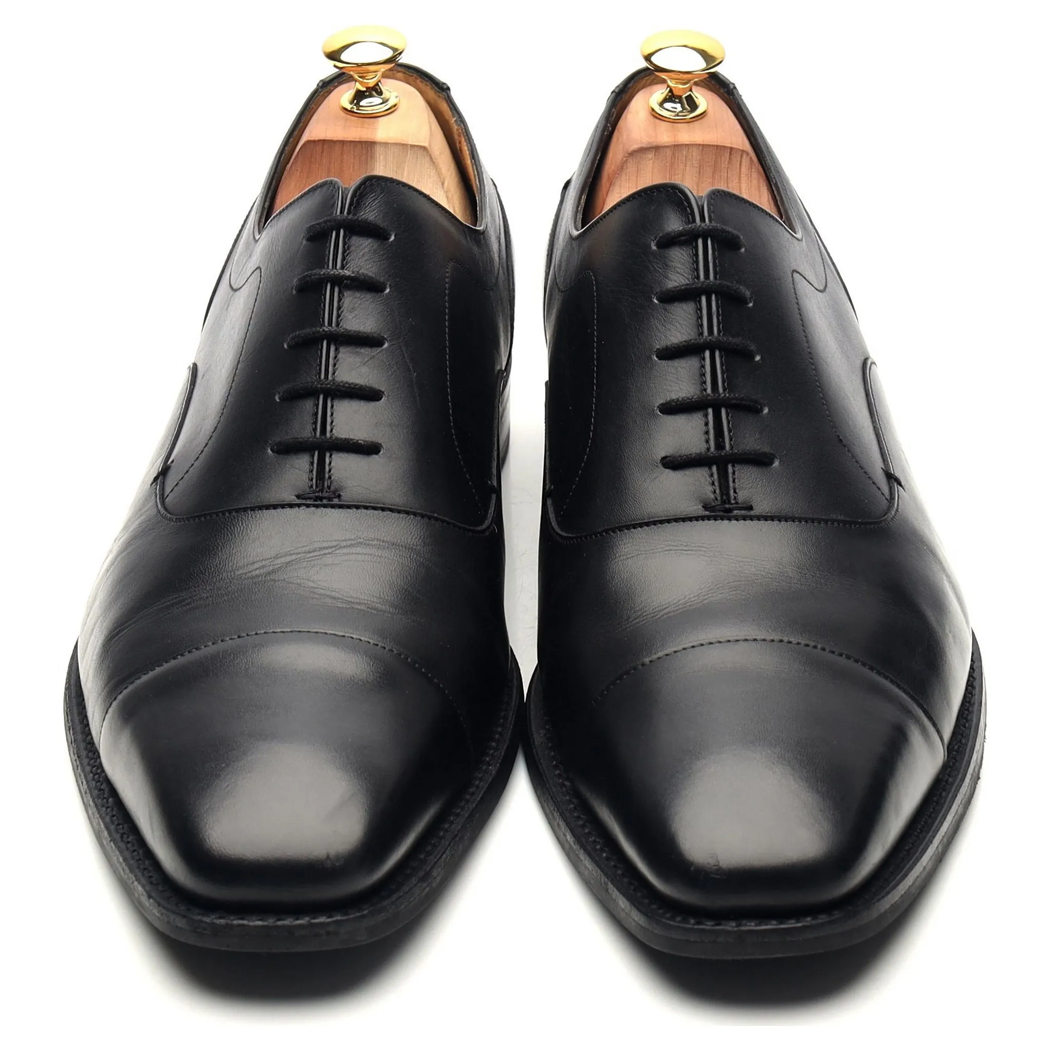 'Liam' Black Leather Oxford UK 10.5 G