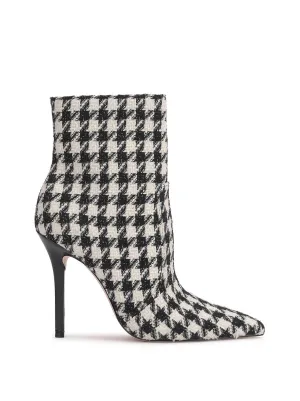 Lirya Bootie in Houndstooth