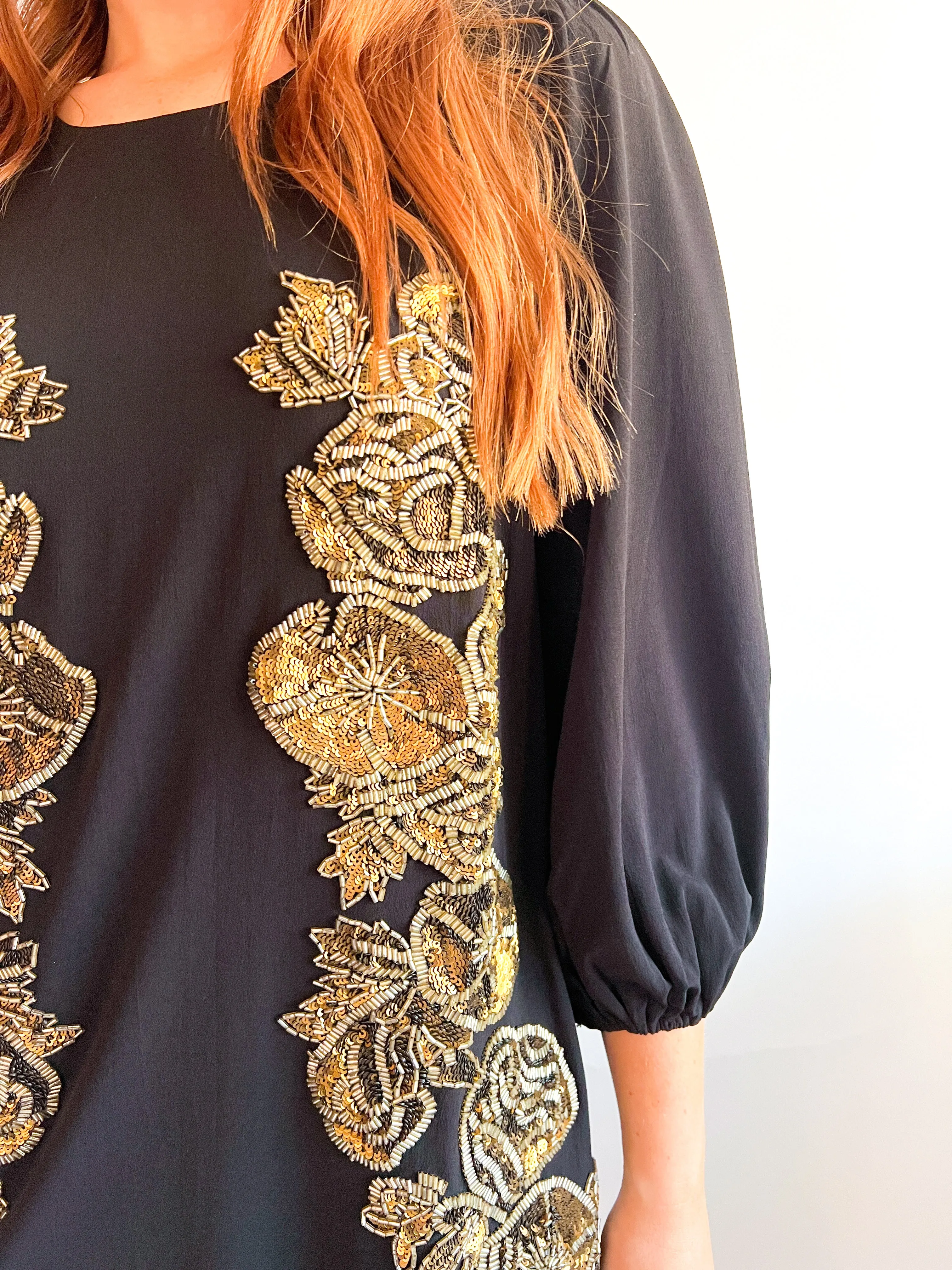 Luzon Embellished Midi Dress
