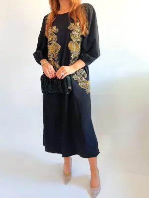 Luzon Embellished Midi Dress