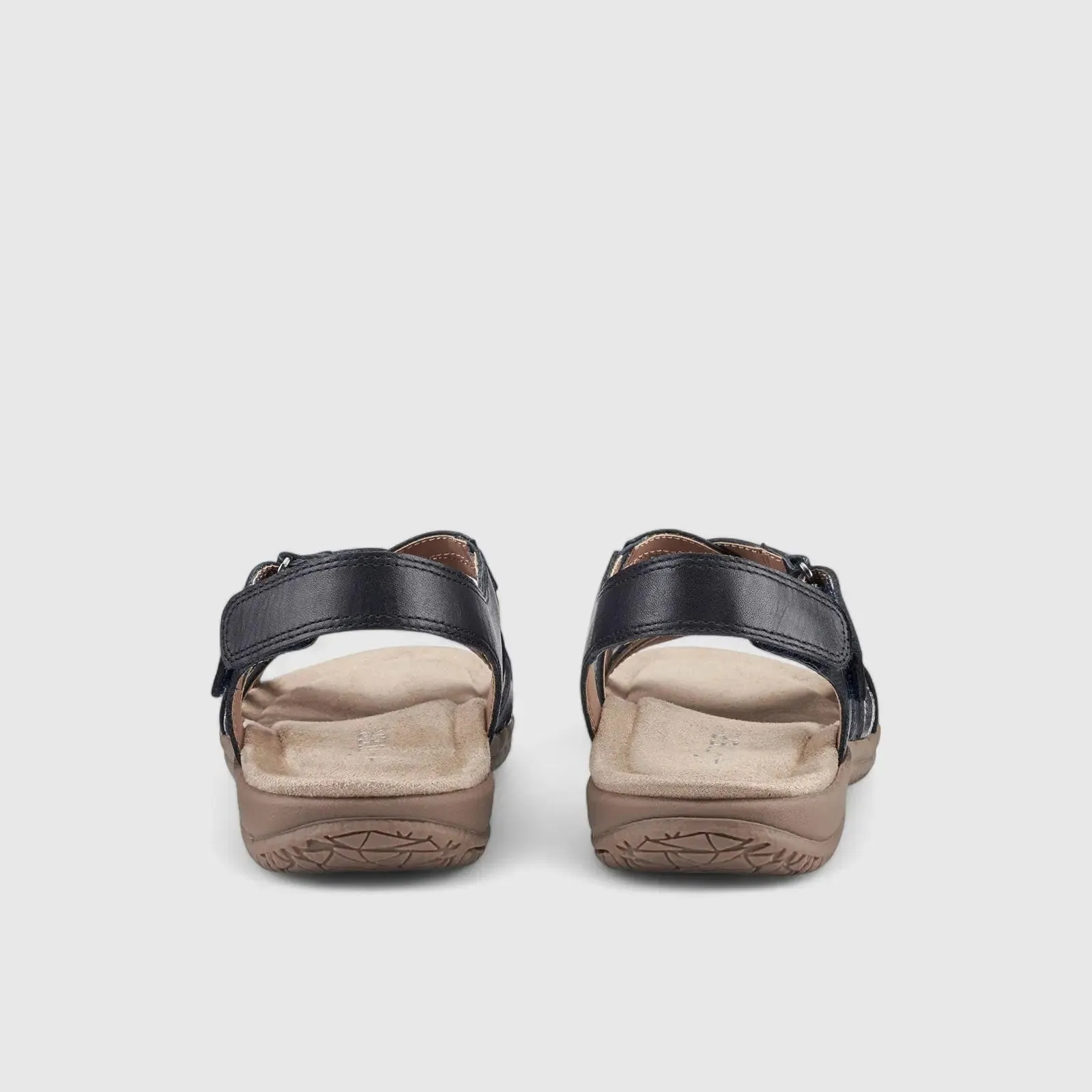 Maple Comfort Leather Sandal Navy/Pewter