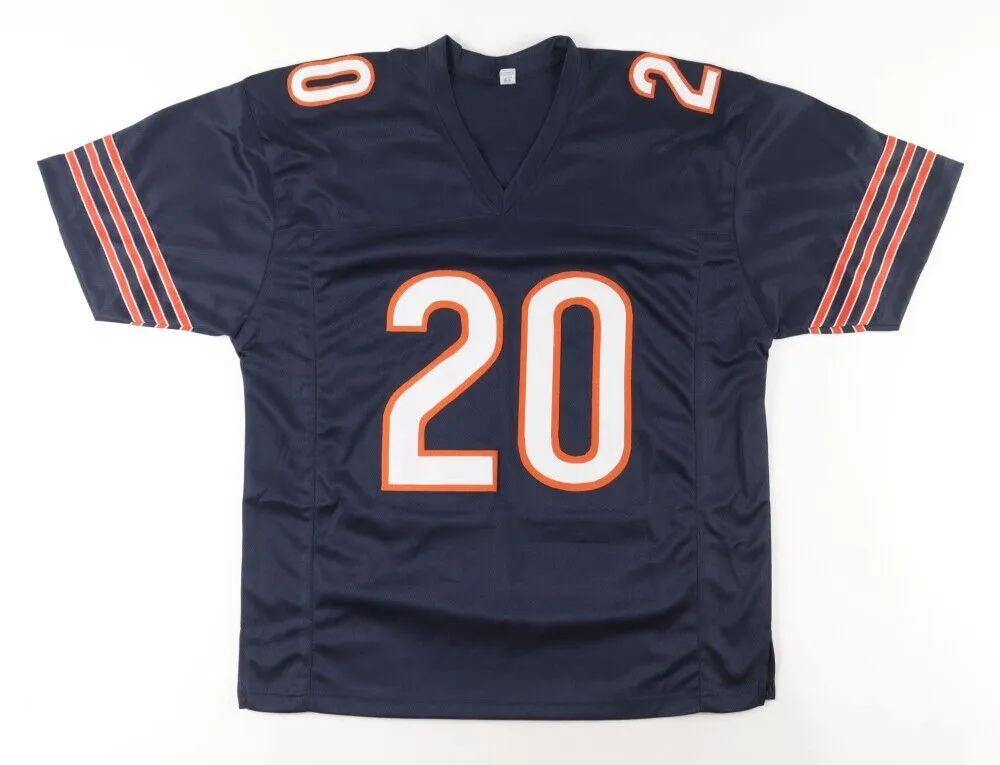 Mark Carrier Signed Chicago Bears Jersey (Schwartz Sports) 3xPro Bowl Safety