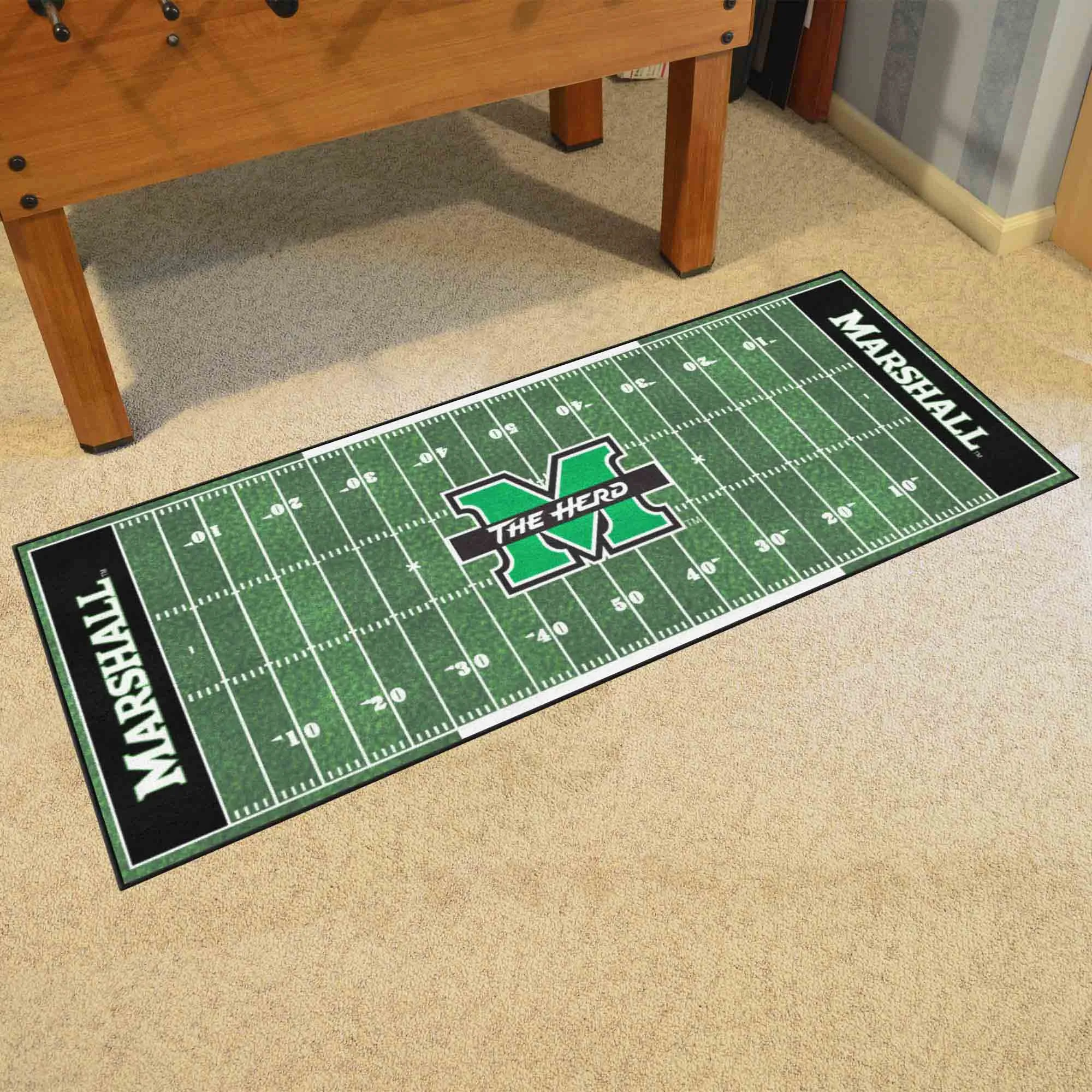 Marshall University Football Field Runner