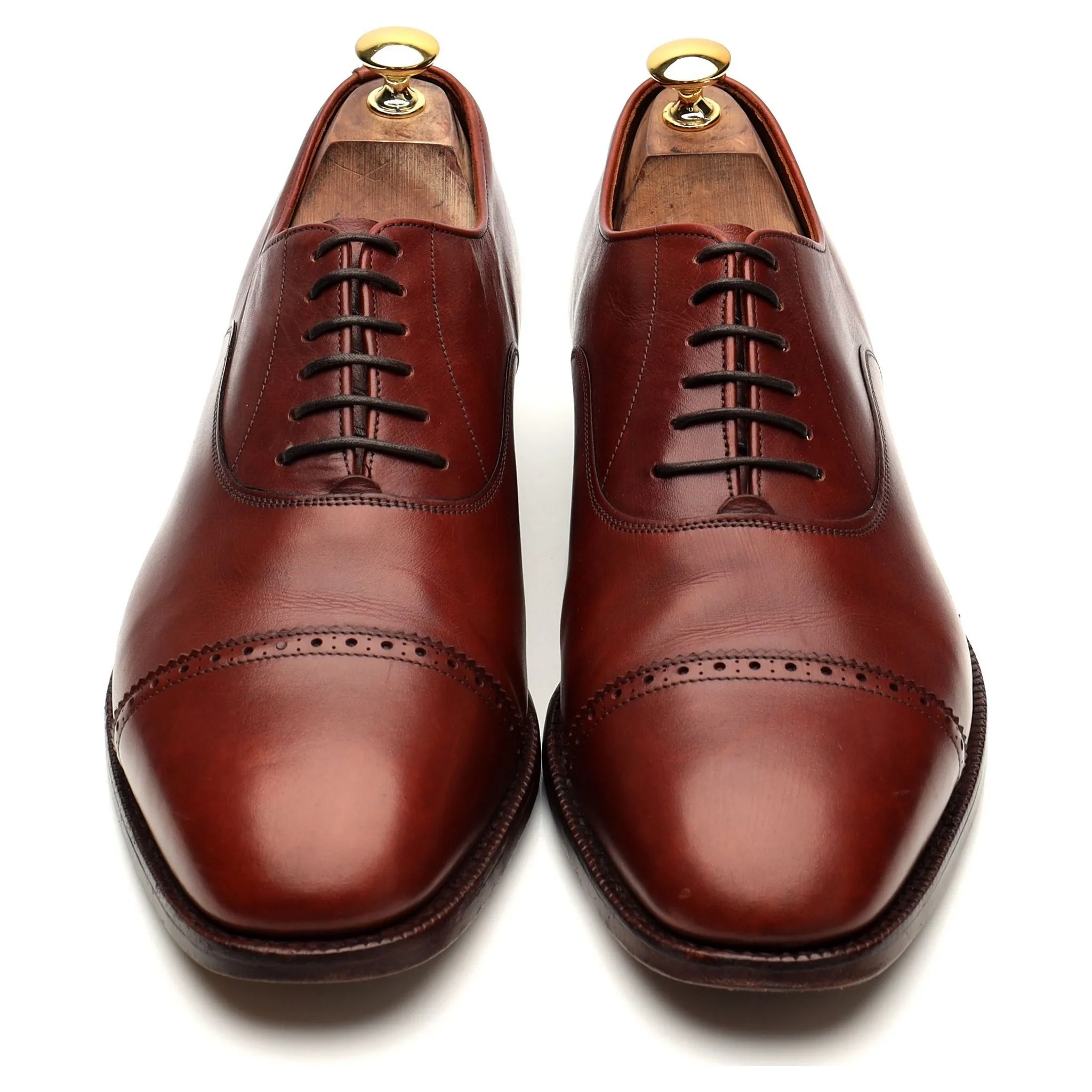 Masterclass 'Wordsworth' Brown Leather Oxford UK 11 F