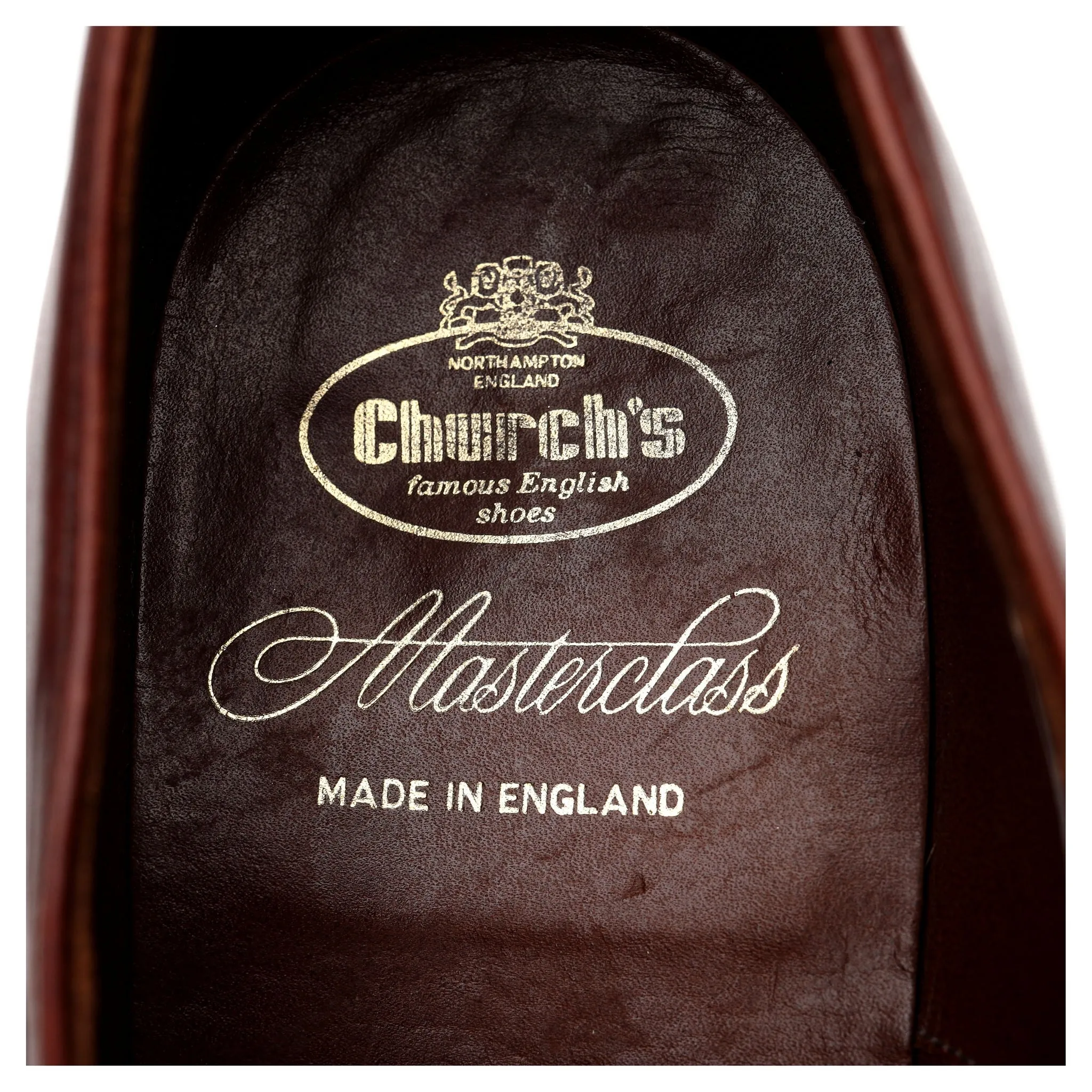 Masterclass 'Wordsworth' Brown Leather Oxford UK 11 F