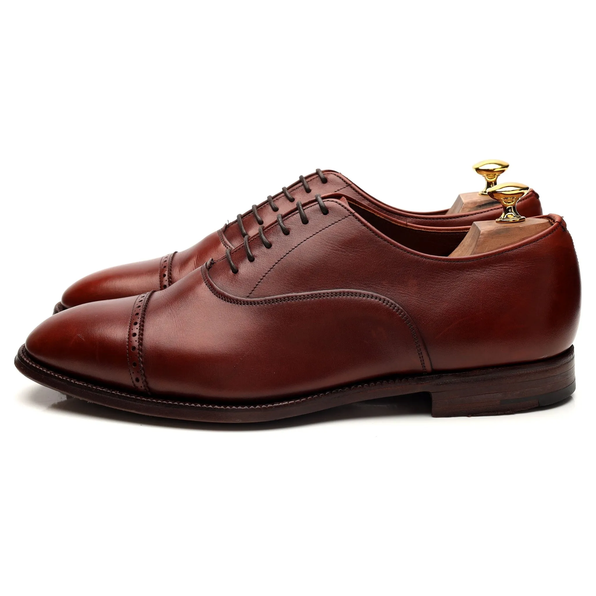 Masterclass 'Wordsworth' Brown Leather Oxford UK 11 F
