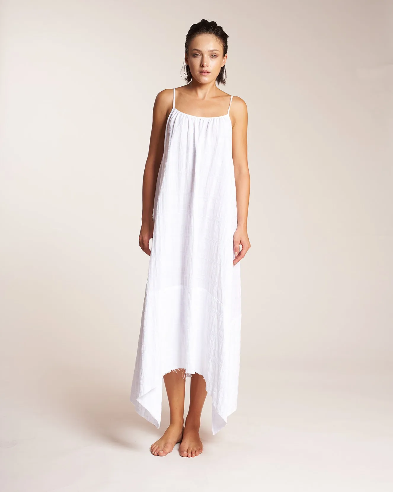 Mazatlan Dress - Textured Cotton