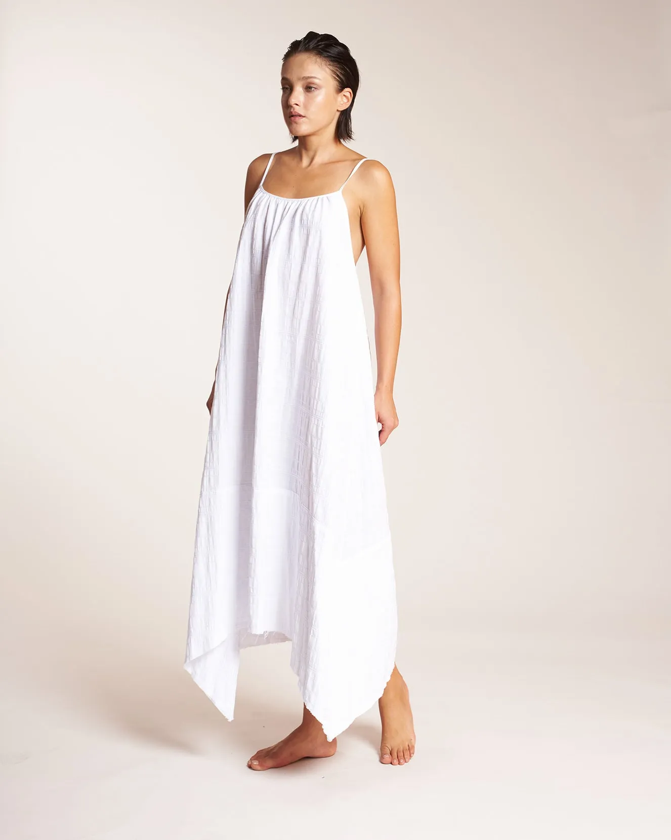 Mazatlan Dress - Textured Cotton