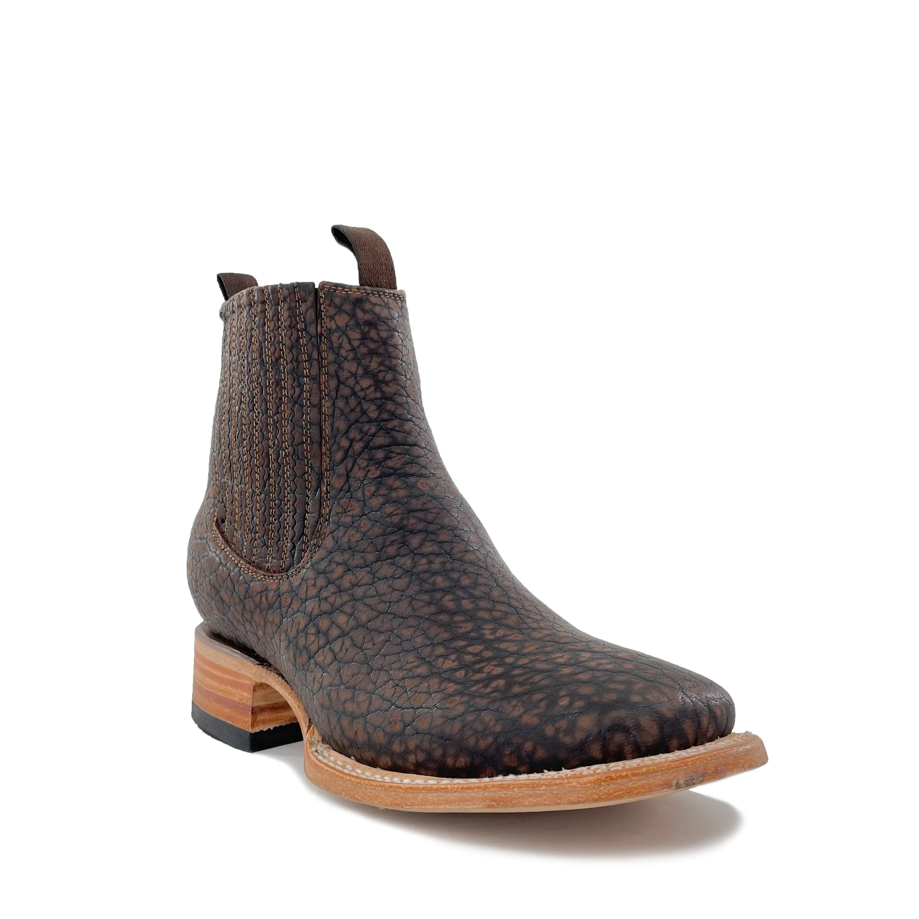 Men Bulldog Botin - Bull Neck Brown