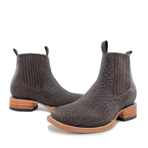 Men Bulldog Botin - Bull Neck Brown