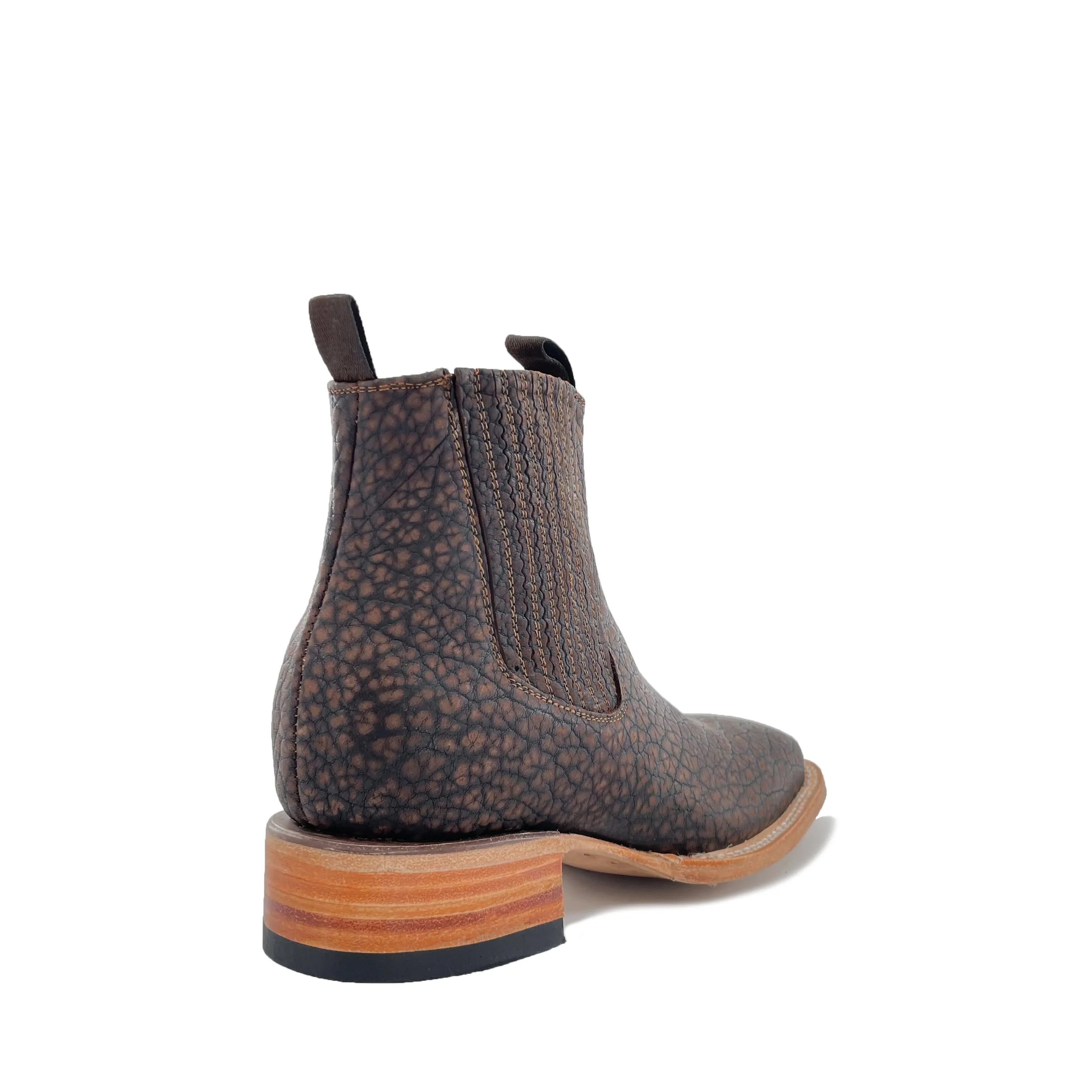 Men Bulldog Botin - Bull Neck Brown