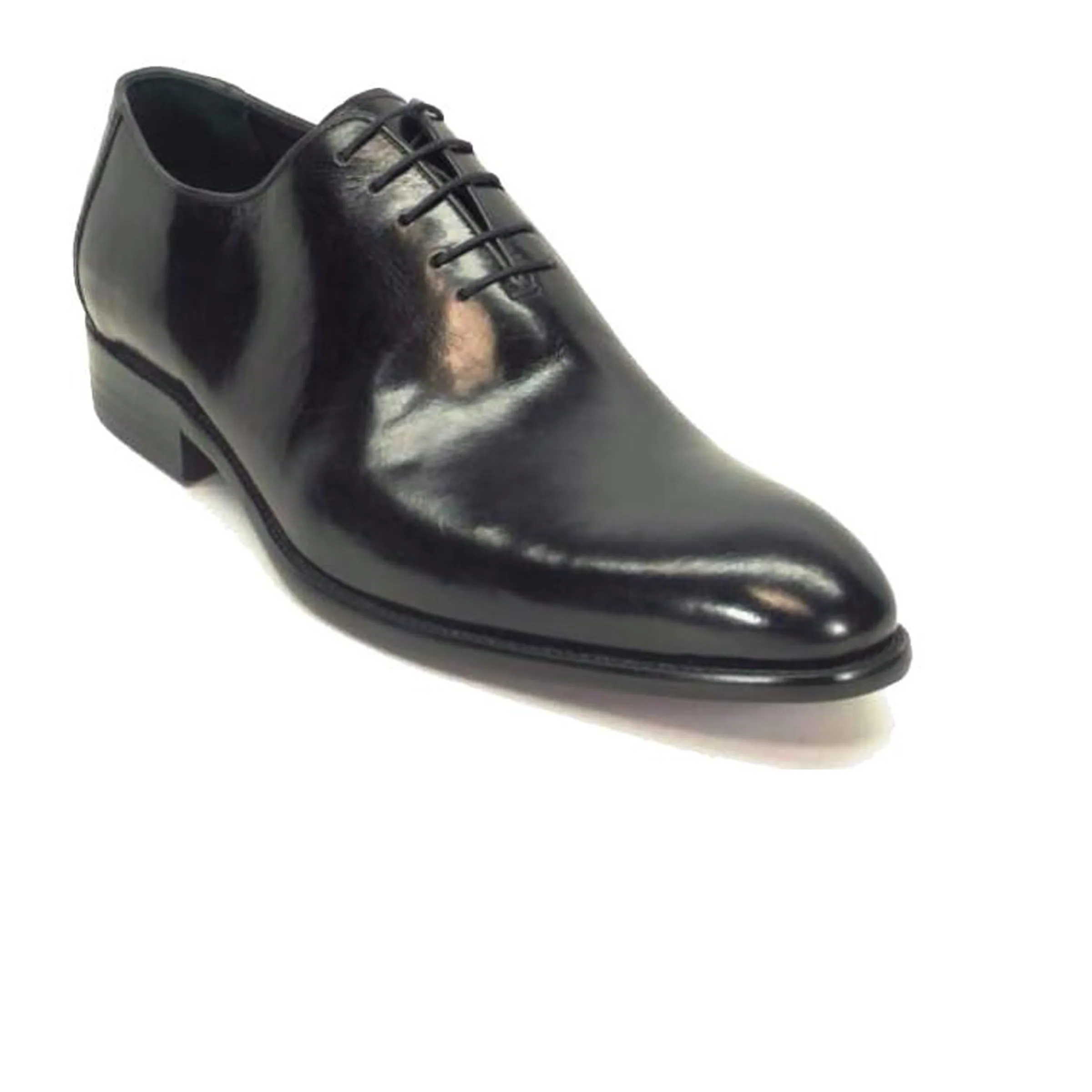 Mens Carrucci Hand Painted Oxford Lace Up Dress Shoe in Purple