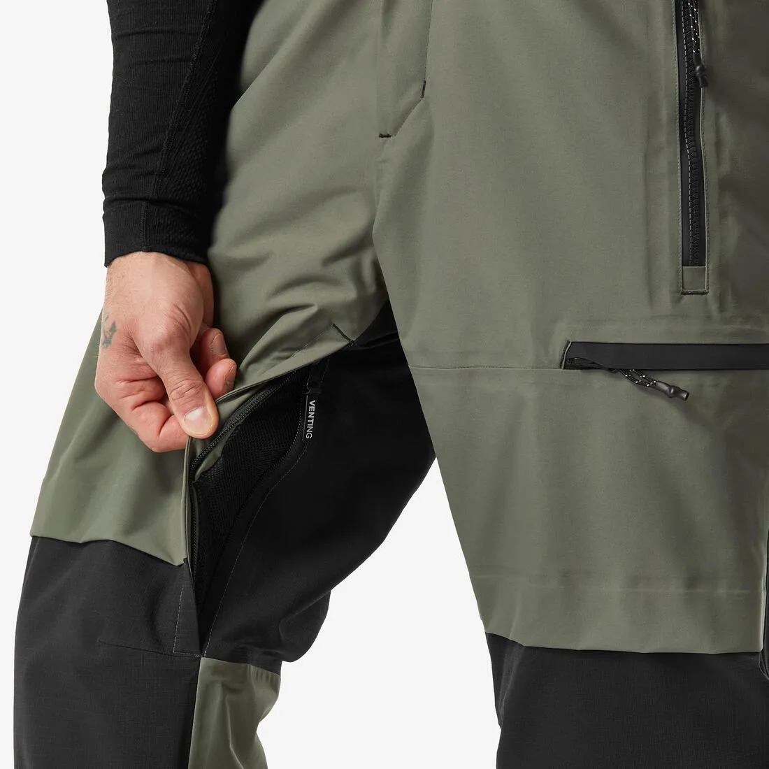 Men’s Warm, Waterproof Snowboard Trousers SNB 500