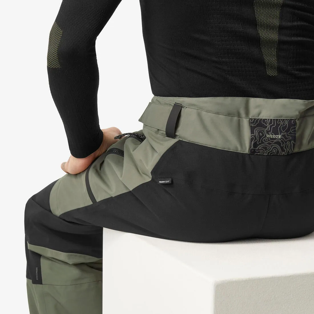 Men’s Warm, Waterproof Snowboard Trousers SNB 500