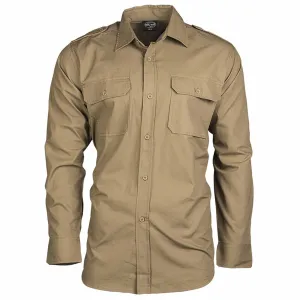 Mil-Tec Ripstop Field Shirt Coyote