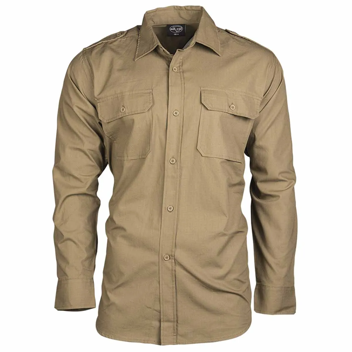 Mil-Tec Ripstop Field Shirt Coyote