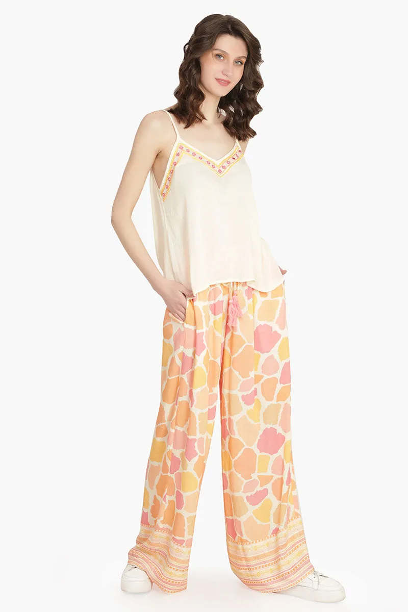 Mirrorwork Embellished Top