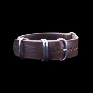 NAT2 Leather Watch Strap, 5-Ring Vintage 405