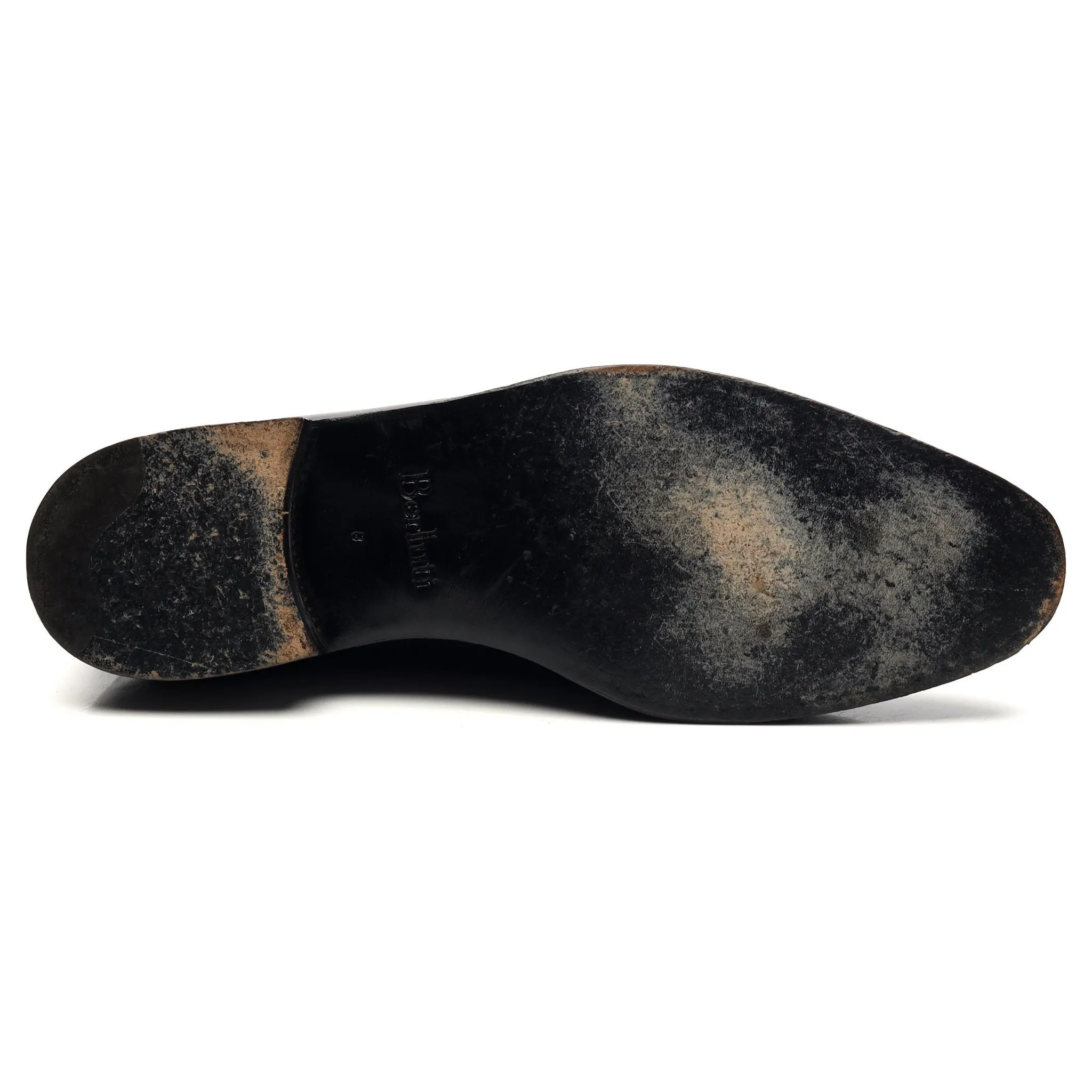 Navy Blue Leather Oxford UK 8